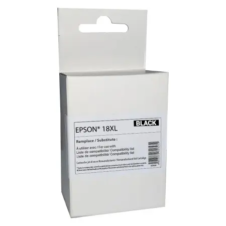 NEUTRE CARTOUCHE COMPATIBLE EPSON 18XL-REMPLACE T181140 BLACK