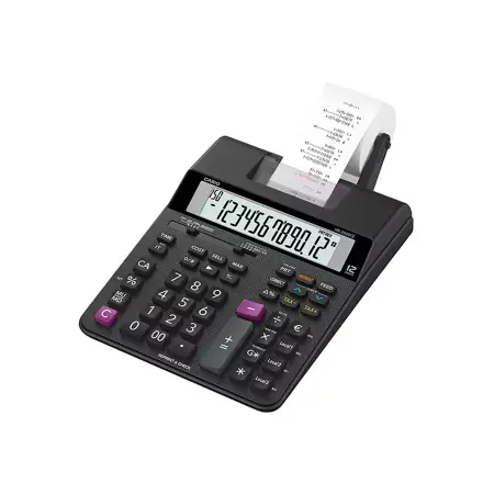 S/CDE-CALCULATRICE CASIO HR200 RCE-W-EC