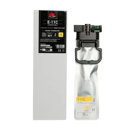 UPRINT CARTOUCHE COMPATIBLE EPSON 11C-REMPLACE T11C440 YELLOW
