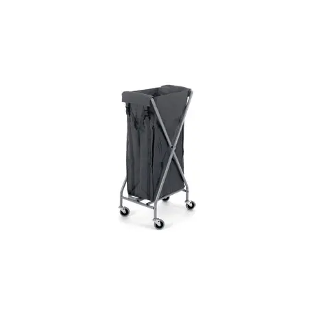 Chariot collecteur de linge NX1001 avec sac toile 100L