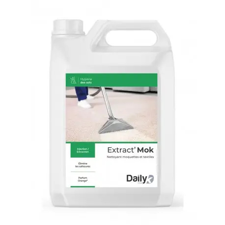 EXTRACT'MOK Nettoyant moquettes & textiles DAILYK START - Bidon 5L