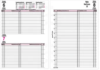 bind Recharge 2027 pour agenda A5 modÃ¨le 15501