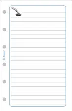 EXACOMPTA Recharge Notes pour Exatime 21, 32 feuillets