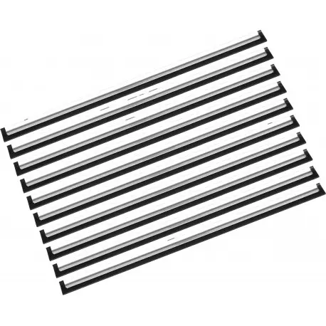 Barrette avec lamelle caoutchouc 25cm