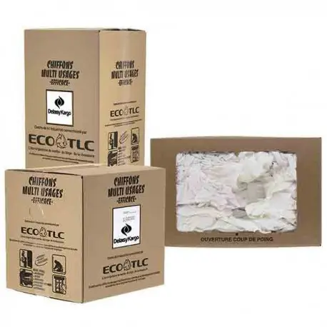 Chiffon BOPTX Drap blanc (BLI) - Ct de 10kg