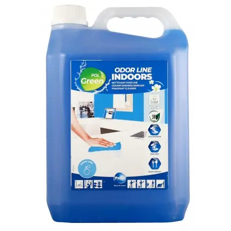 POLGREEN ODOR LINE INDOORS Nettoyant surfaces Ecolabel - Bidon 5L