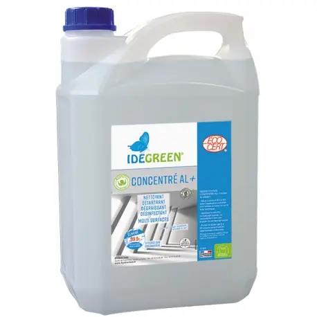 Respect’Home Concentré AL+ Nettoyant désinf. ECOCERT-2249- Bidon 5L