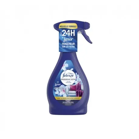 Désodorisant textile FEBREZE LENOR EVEIL PRINTANIER-Spray 500ml