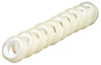 herlitz Ruban adhésif 33 m x 12 mm, plastique, transparent