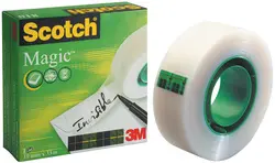 3M Scotch Ruban adhésif Magic 810, 19 mm x 33 m, invisible