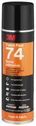 3M Colle aérosol pour mousse FoamFast 74, 500 ml, orange