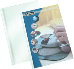 Fellowes Chemise à reliure thermique Coverlight, format A4,