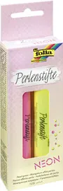 folia Marqueur effet perles "Fluo, 30 ml, kit de 2