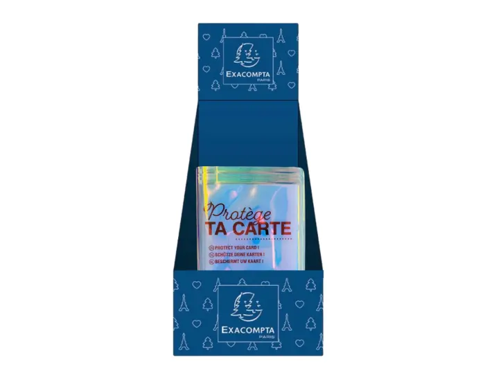 Box 35 porte-cartes Iris - Couleurs assorties - New