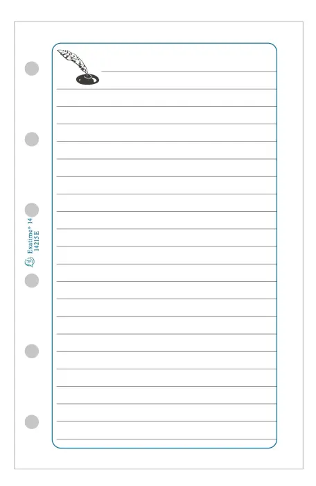 Recharge Exatime 17 - Notes