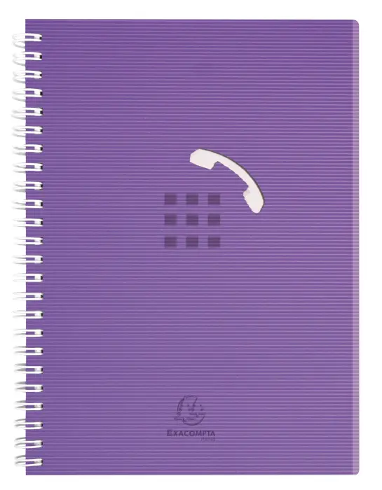 Carnet d'adresses Linicolor 15 x 21 cm - Coloris aléatoire