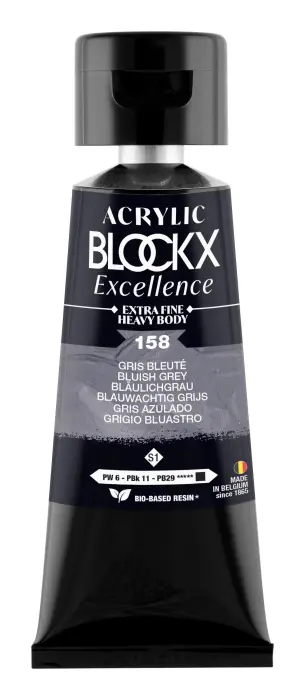 Peinture acrylique extra-fine fine tube 75ml - Gris bleuté - New