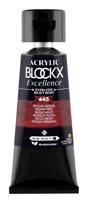 Peinture acrylique extra-fine fine tube 75ml - Rouge indien - New