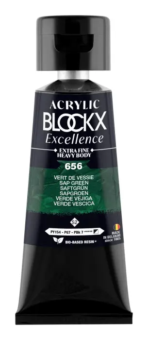 Peinture acrylique extra-fine fine tube 75ml - Vert de vessie - New