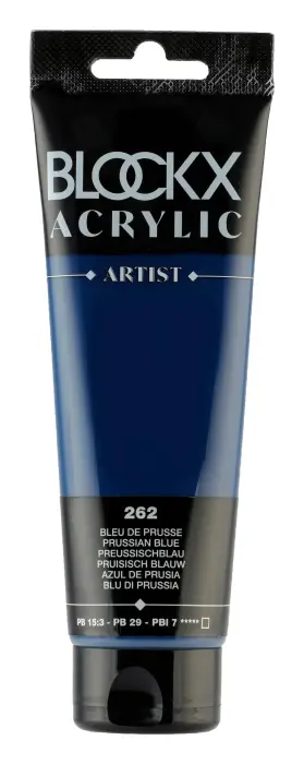 Peinture acrylique fine tube 120ml - Bleu de Prusse