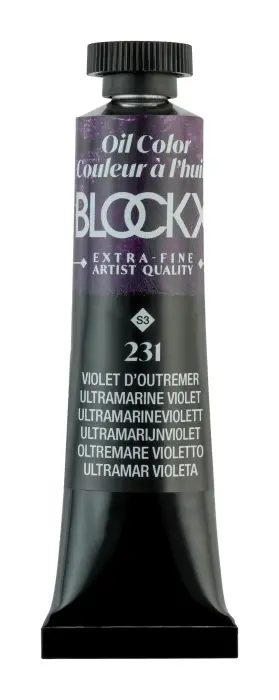 Peinture à l'huile extra-fine tube 20ml - Violet d'outremer