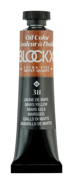 Peinture à l'huile extra-fine tube 20ml - Jaune de mars