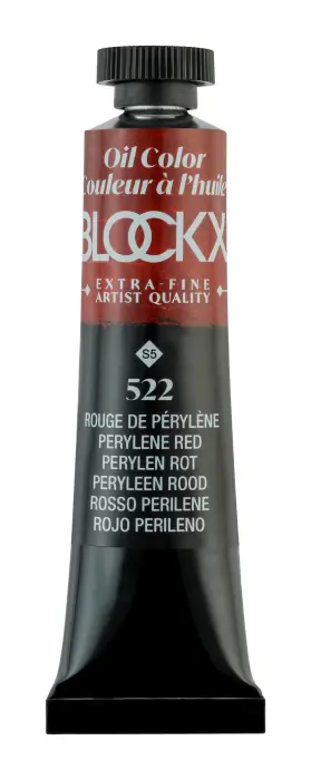 Peinture à l'huile extra-fine tube 20ml - Rouge de pérylène
