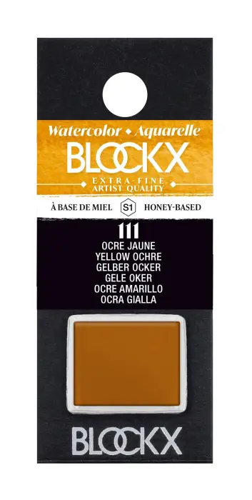 Aquarelle extra-fine demi-godet - Ocre jaune