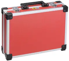 allit Mallette d'aluminium "AluPlus Basic", taille L, rouge