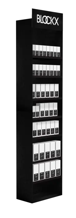 Module métal auxiliaire l50xP25,5xH210cm