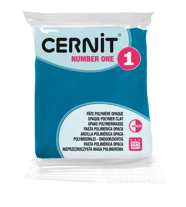 Cernit n°1 56 g Bleu canard - Bleu canard
