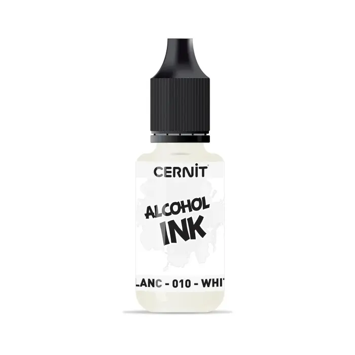 Cernit encre à l'alcool 20 ml Blanc - Blanc