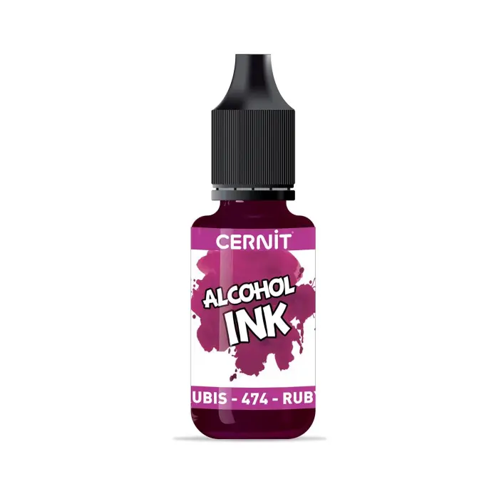 Cernit encre à l'alcool 20 ml Rubis - Rubis