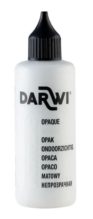 Darwi Flacon de 80ml Peinture Acrylique Universelle Opaque - Blanc