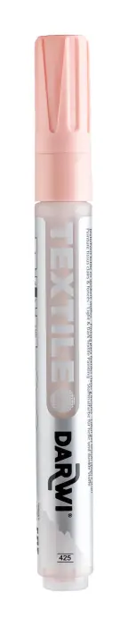 DARWI Marqueur Peinture Textile Opaque Pointe Conique Fine 2mm - Nude