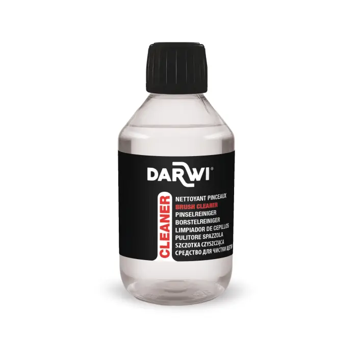 DARWI Flacon de 250 ml de Nettoyant pour Pinceaux