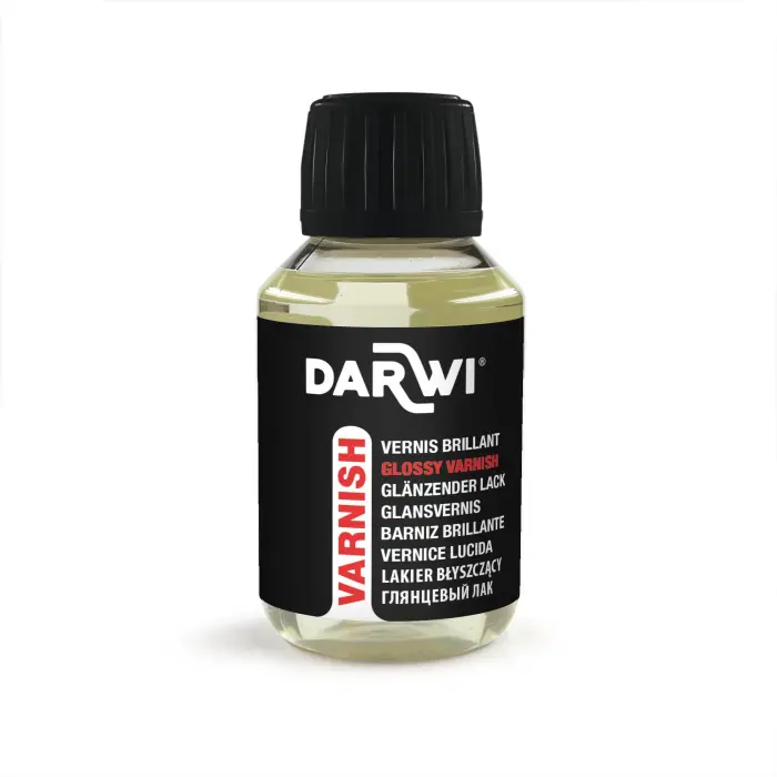 DARWI Flacon de 100 ml Vernis à Alcool finition Brillante