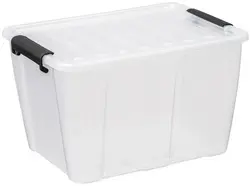 plast team Boîte de rangement HOME BOX, 15 L, transparent