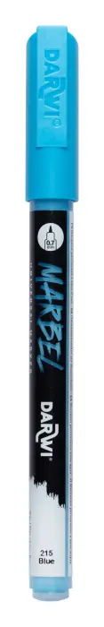 MARBEL Marqueur Universel Pointe Pointue Extra Fine 0,7mm - Bleu