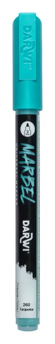 MARBEL Marqueur Universel Pointe Conique Fine 2mm - Turquoise