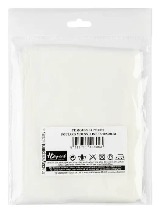 Rouleau 45m Pongé 09 - Habutai 8 - L90cm - Blanc