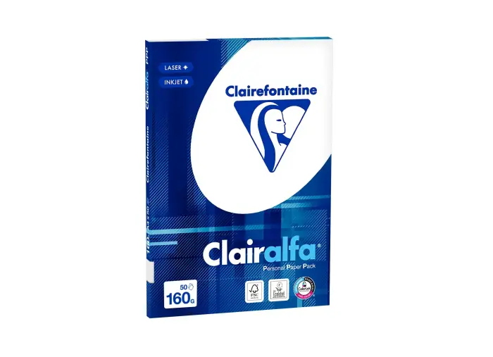 PPP CLAIRALFA A4 160G RAM 50F C.10 - 170 CIE