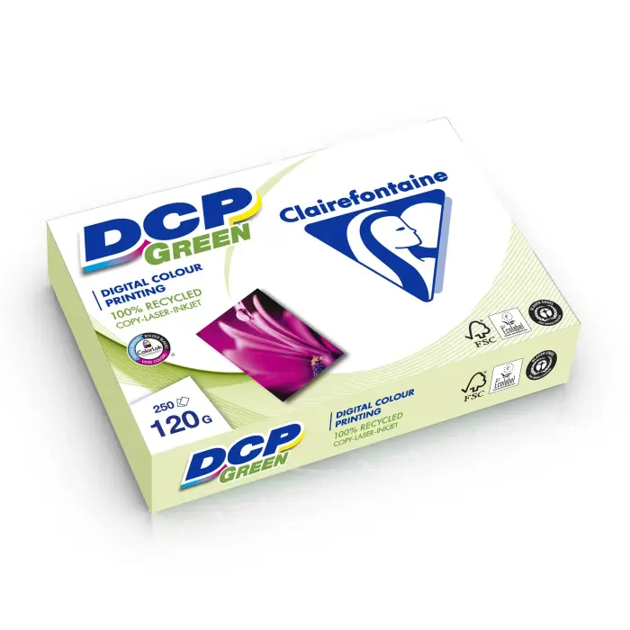 DCP GREEN A4 120G RAM 250F C.5 - 100ISO/135CIE