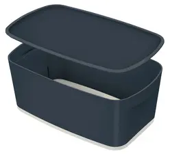LEITZ Boîte de rangement My Box Cosy, 5 litres, gris