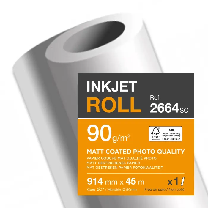 BBX COUCHE MAT 90G LZ 914mm x 45m