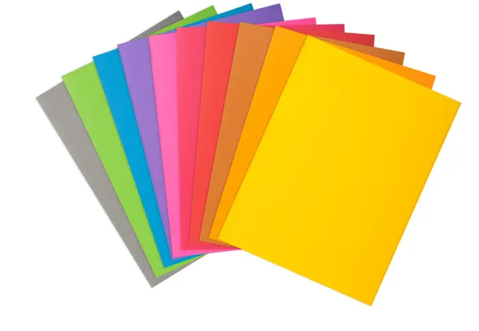 Paquet de 100 sous-chemises ROCK''S 80 - 22x31cm - Couleurs assorties