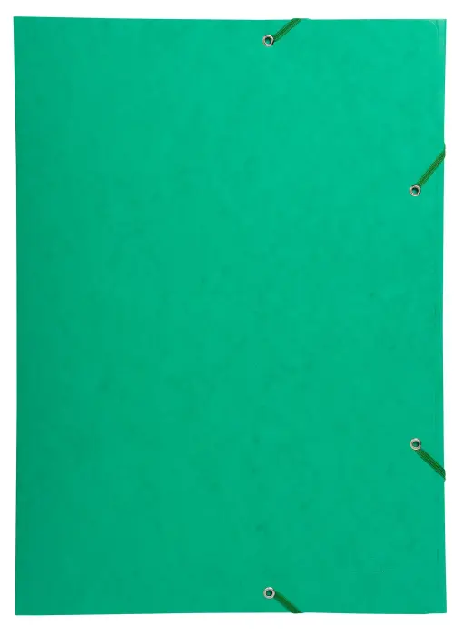 Chemise à élastique 3 rabats carte lustrée 600gm2 - A3 - Vert