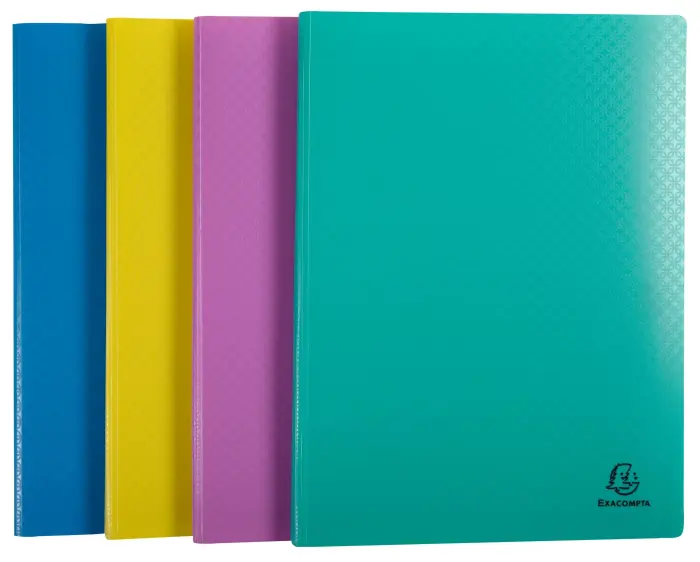 Protège-documents en polypropylène rigide Forever Young 100 vues - A4 - Couleurs assorties