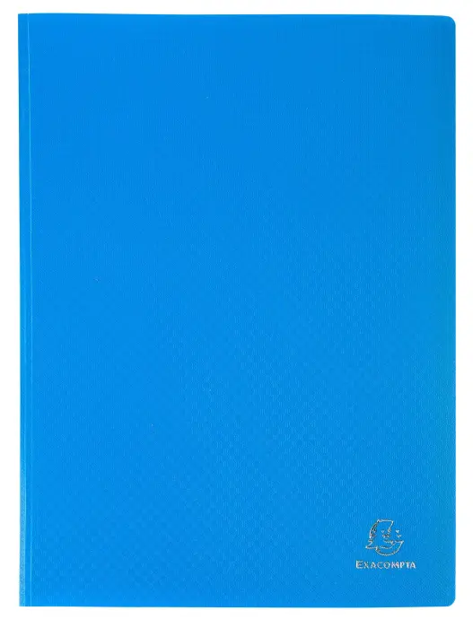Protège-documents en polypropylène souple OPAK 60 vues - A4 - Bleu clair