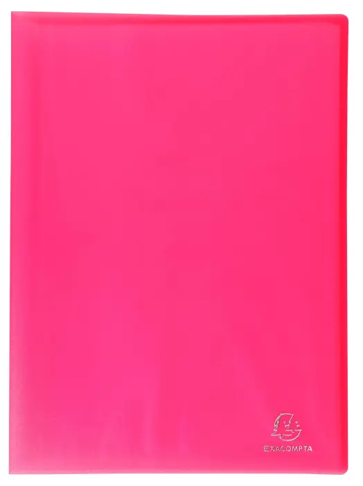 Protège-documents en polypropylène semi rigide Chromaline 60 vues - A4 - Rouge